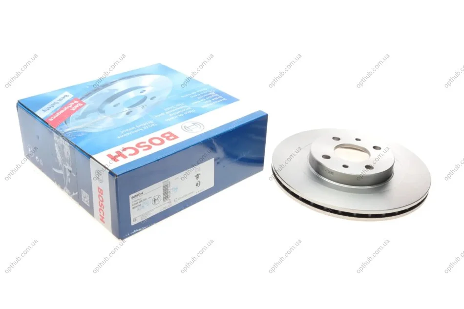 Диск гальмівний ВАЗ 2112 передн. вент. (вир-во Bosch) BOSCH 0 986 479 346 (фото 1)