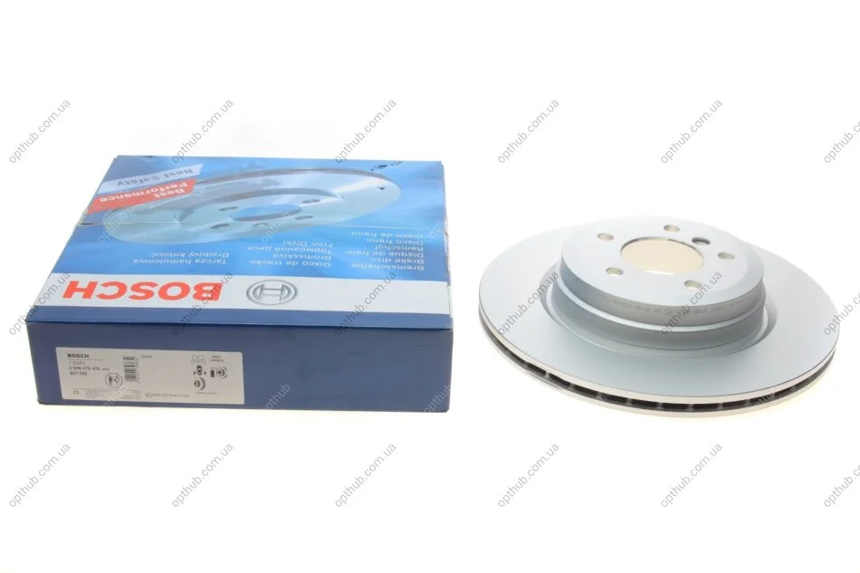 Диск гальмівний (задній) BMW 3 (E90) 2.5-3.0/2.0d 04-11 (336x22) (вент.) UA63 BOSCH 0 986 479 439 (фото 1)