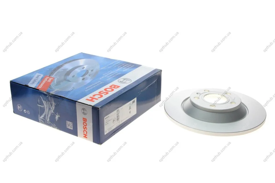 Диск тормозной (задний) Audi A6 06-11 (302x12) (с покрытием) (полный)) UA63 BOSCH 0 986 479 458 (фото 1)