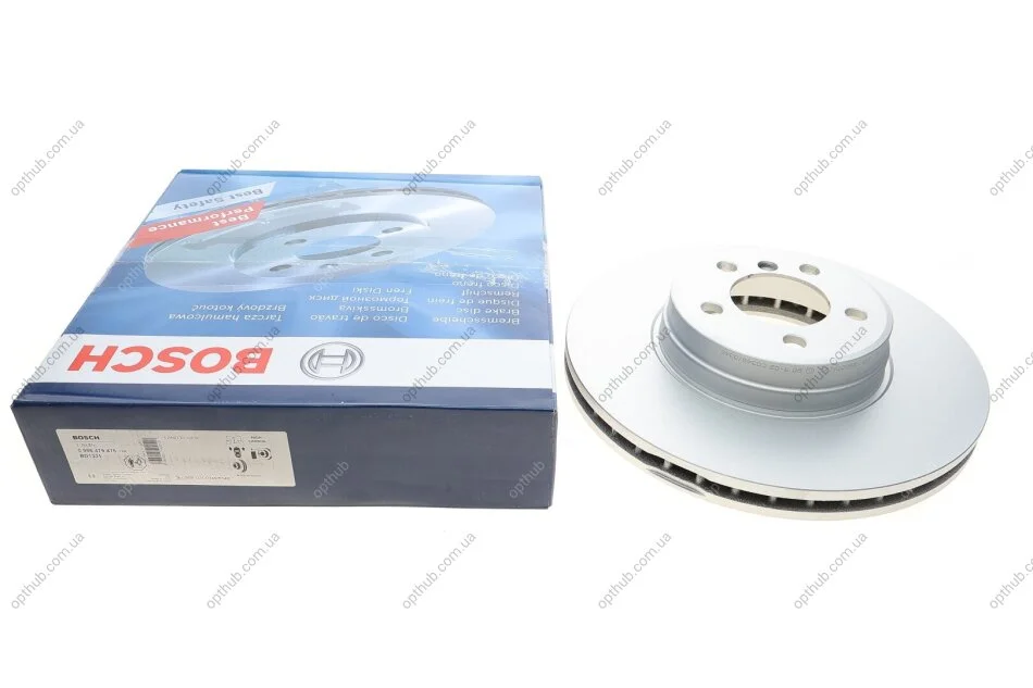 Диск гальмівний (передній) Land Rover Range Rover III 02-12 (344x30) UA63 BOSCH 0 986 479 475 (фото 1)