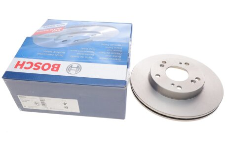 Диск гальмівний (передній) Honda Civic VII/VIII 05- (262x21) (вентильований) 0 986 479 687 UA63 BOSCH 0986479687