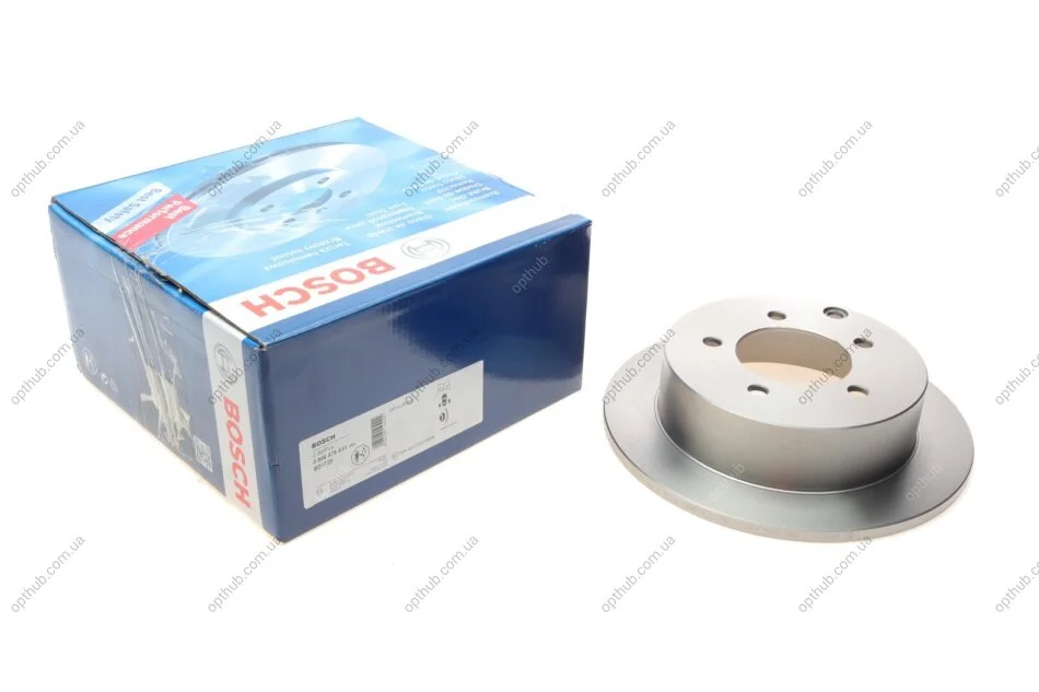 Диск гальмівний MITSUBISHI LANCER задн. (вир-во Bosch) BOSCH 0 986 479 A41 (фото 1)