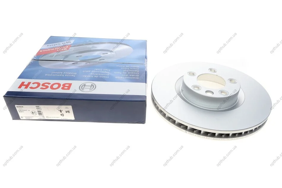 Диск тормозной (передний) VW Touareg 10-18/Porsche Cayenne 10-(360x36) (L) (с покрытием) UA63 BOSCH 0 986 479 B12 (фото 1)