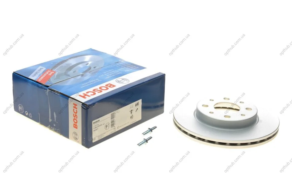 Диск гальмівний (передній) Fiat 500/Panda 03- (240.5x20) UA63 BOSCH 0 986 479 B76 (фото 1)