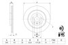 Тормозной диск BOSCH 0986479D97 (фото 3)