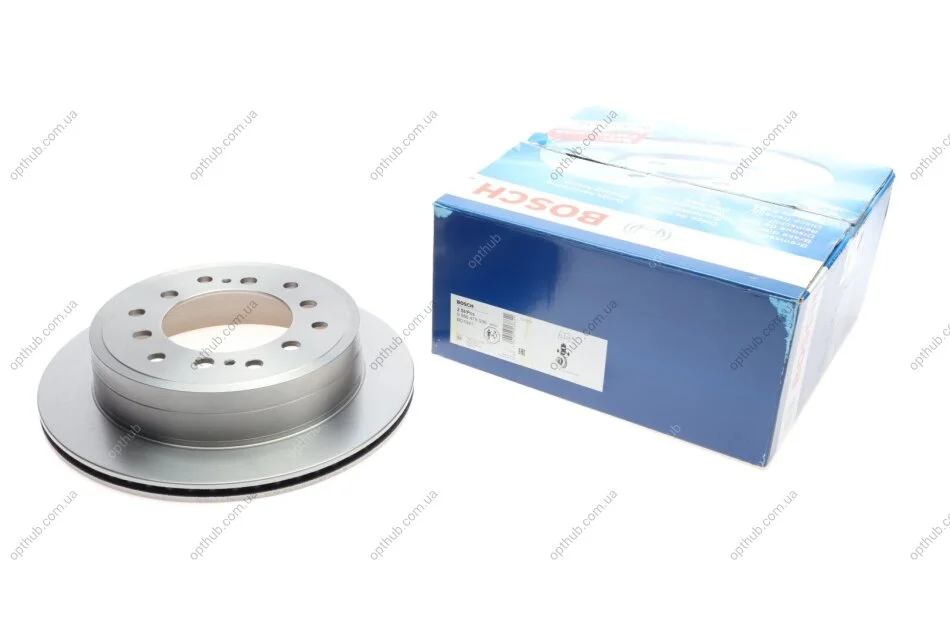 Диск гальмівний (задній) Lexus GX 01-09/Toyota Land Cruiser 90 96-02/Prado 06-18 (312.2x18) UA63 BOSCH 0 986 479 S36 (фото 1)