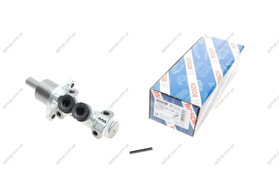 Циліндр гальмівний (головний) VW Passat/Audi 100/90/80 -90 UA63 BOSCH 0 986 480 836 (фото 1)