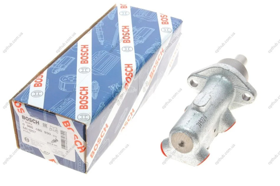 Циліндр гальмівний (головний) Ford Galaxy 95-06/Seat Alhambra/VW Sharan 95-10/T4 90-03 UA63 BOSCH 0 986 480 930 (фото 1)
