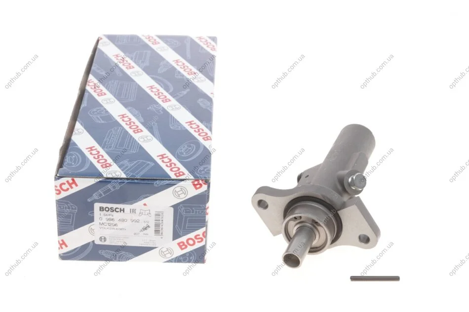 Циліндр гальмівний (головний) VW T5/Touareg 02-15 (d=26.99mm) (opt-om) BOSCH 0 986 480 992 (фото 1)