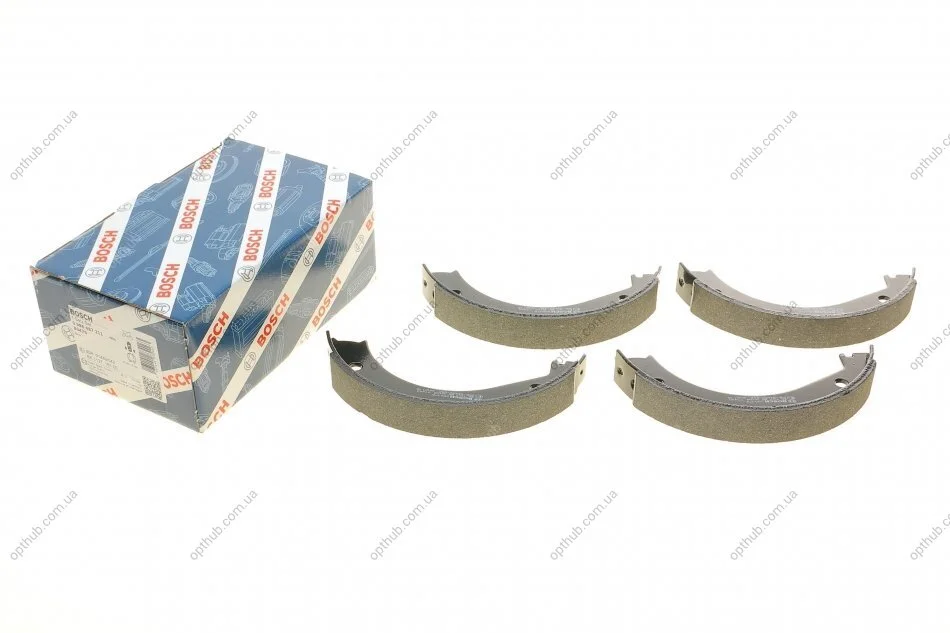 Колодка стоянкового гальма BMW 5(E28, E34) 7(E32,E38) (вир-во Bosch) BOSCH 0 986 487 211 (фото 1)