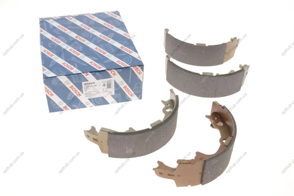 Колодки ручника Jeep Cherokee/Grand Cherokee 95-08 (228.6x66) (opt-om) BOSCH 0 986 487 396 (фото 1)