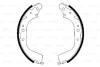 Гальмівна колодка TOYOTA 4 RUNNER I, 4 RUNNER II, 4 RUNNER III, HIACE / COMMUTER V, HIACE III, HIACE IV, HILUX IV, HILUX V, HILUX VI, LAND CRUISER, LAND CRUISER 90, TUNDRA 2.0-4.7 08.83- BOSCH 0986487414 (фото 1)