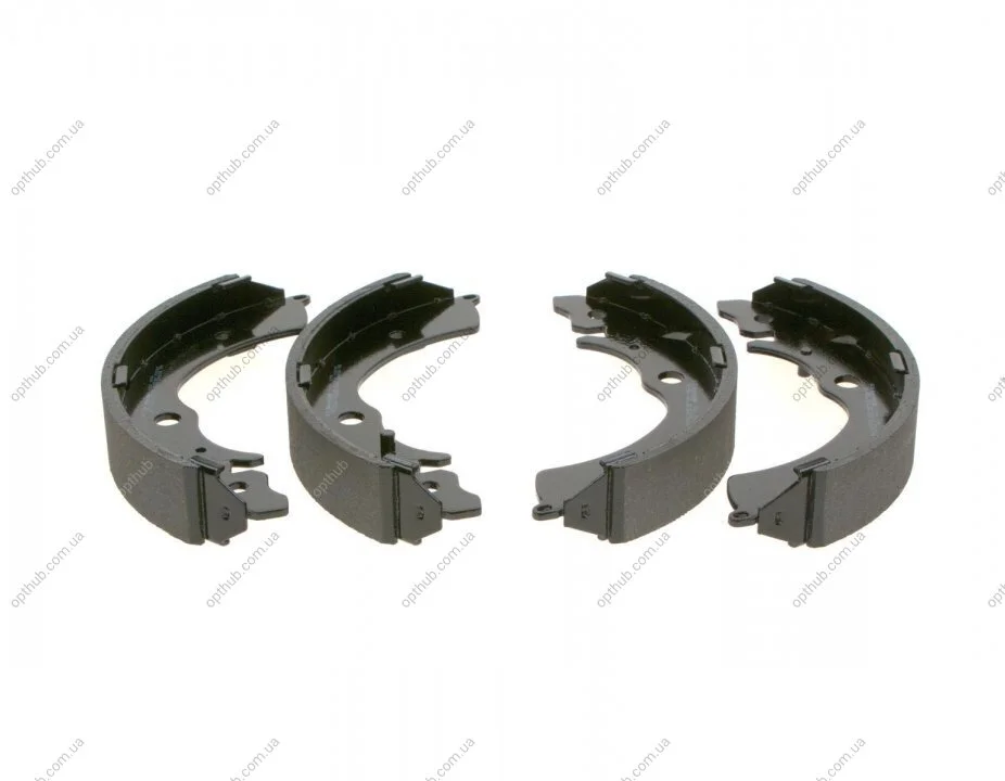 Колодки гальмівні барабанні ЗАДН HONDA ACCORD 90-93, CRV 95-02, HRV 99- SUZUKI JIMNY 98- -ua BOSCH 0 986 487 440 (фото 1)