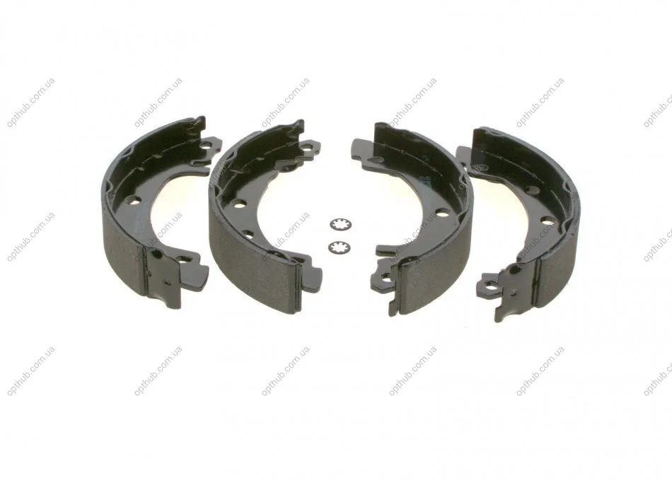 Колодки гальмівні (задні) Renault Megane I 96-02 (барабанні) (203.2x39) UA63 BOSCH 0 986 487 550 (фото 1)