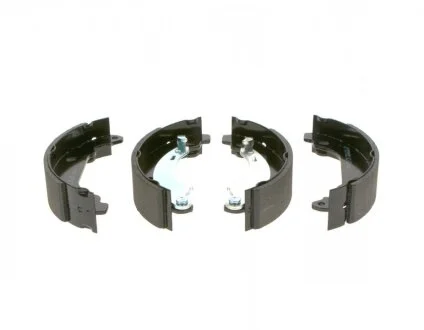 Колодки гальмівні (задні) Renault Clio II/Symbol I/Logan I (барабанні) (180x42) UA63 BOSCH 0 986 487 556