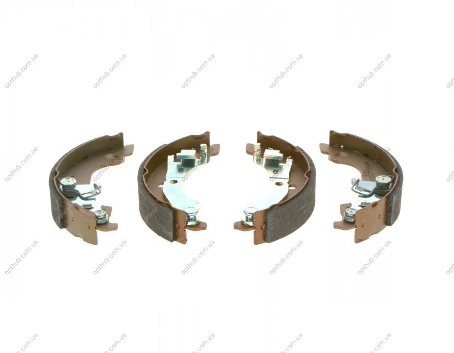 Колодки тормозные барабанные FIAT PUNTO 99- BOSCH 0 986 487 597 (фото 1)