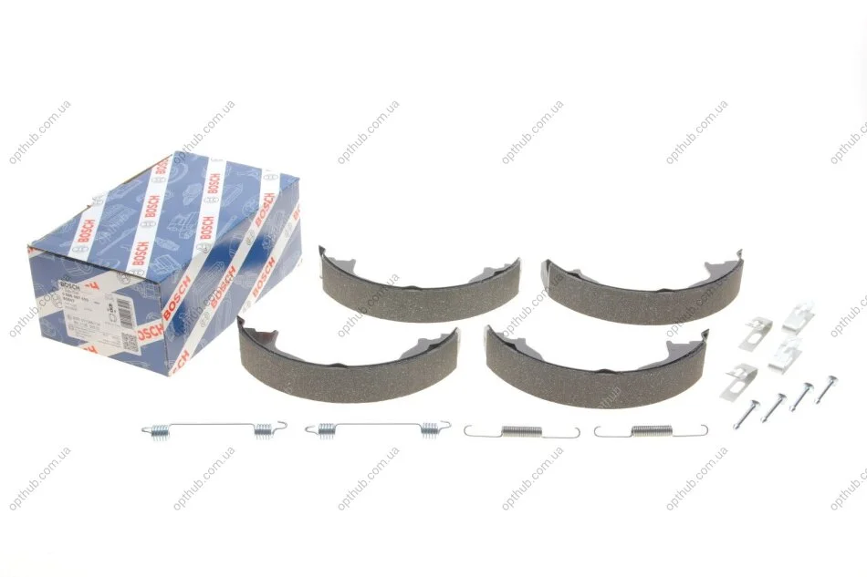 Колодки гальмівні барабанні BOSCH 0 986 487 609 (фото 1)
