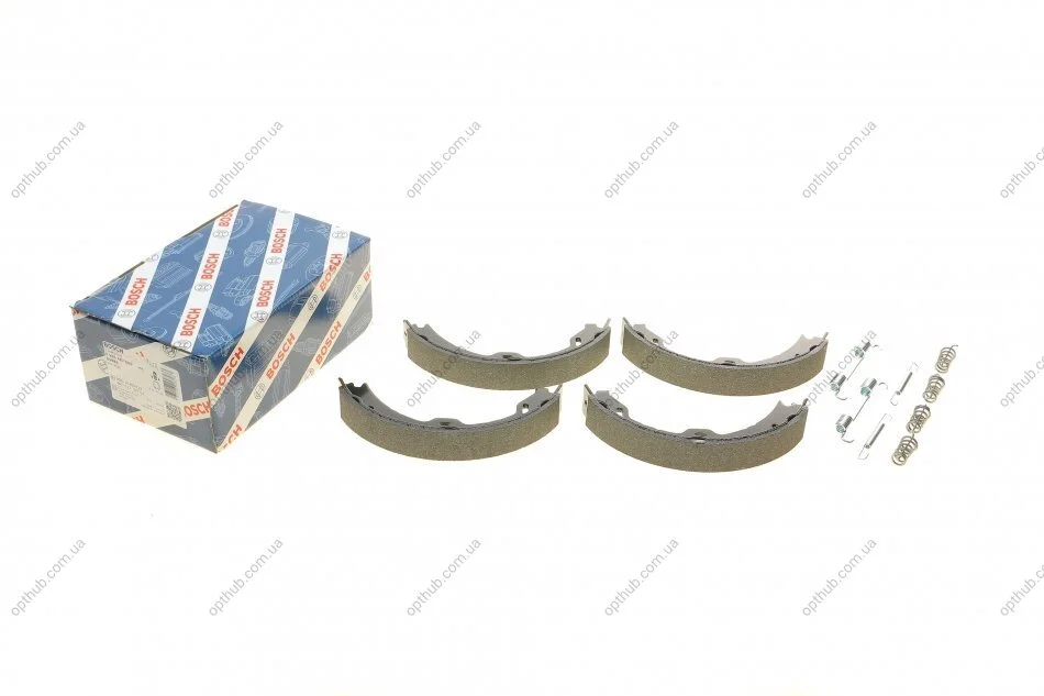 Колодка стоянкового гальма MERCEDES W211 (вир-во Bosch) BOSCH 0 986 487 666 (фото 1)