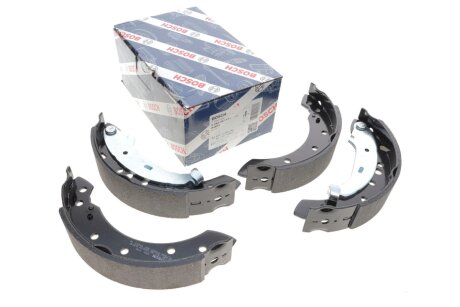 Колодки гальмівні (задні) Peugeot 206 98- (барабанні) (203.2x39) UA63 BOSCH 0 986 487 672