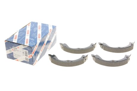 Колодки гальмівні барабанні NISSAN X-TRAIL 2.5I T30 QR25DE 2488CC 16V DOHC 4 X 4 5 MTM + ATM 02- -ua BOSCH 0 986 487 698