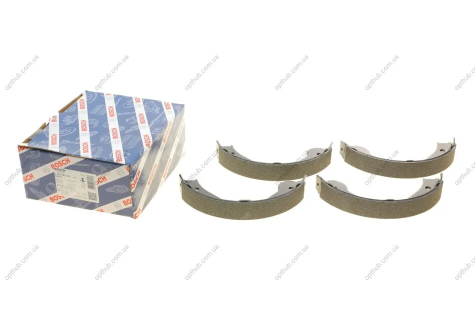 Колодки гальмівні барабанні BOSCH 0 986 487 705 (фото 1)