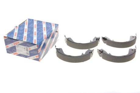 Колодки гальмівні (задні) Mitsubishi Pajero III 00- (барабанні) (opt-om) BOSCH 0 986 487 710