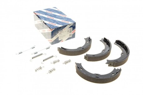 Колодки ручника MB Sprinter/VW Crafter 06- (180x25) (з пружинками) UA63 BOSCH 0 986 487 720