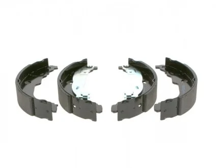 Колодки гальмивни (задни) Peugeot 207/Citroen C3 06- (барабанни) (228.6x42) UA63 BOSCH 0 986 487 721