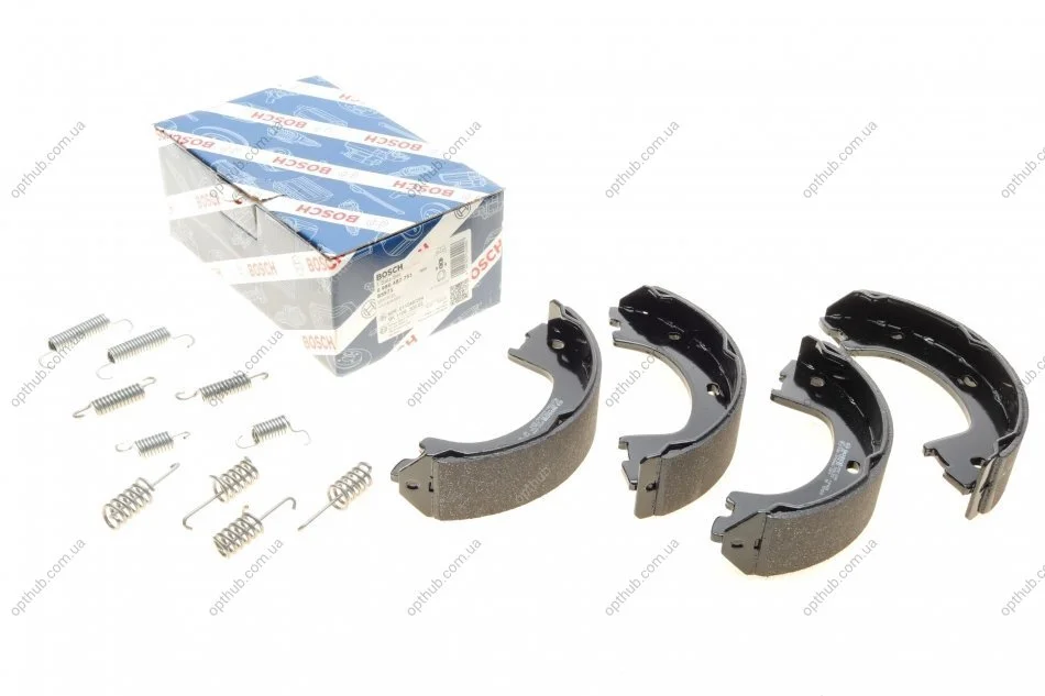 Гальмівні колодки барабанні BOSCH 0 986 487 751 (фото 1)