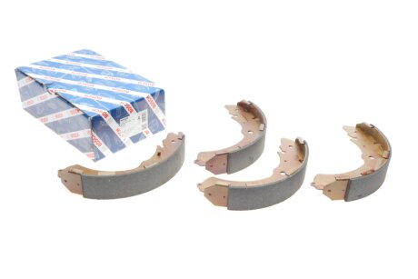 Колодки гальмівні (задні) Mitsubishi L200 04- (барабанні) (opt-om) BOSCH 0 986 487 758