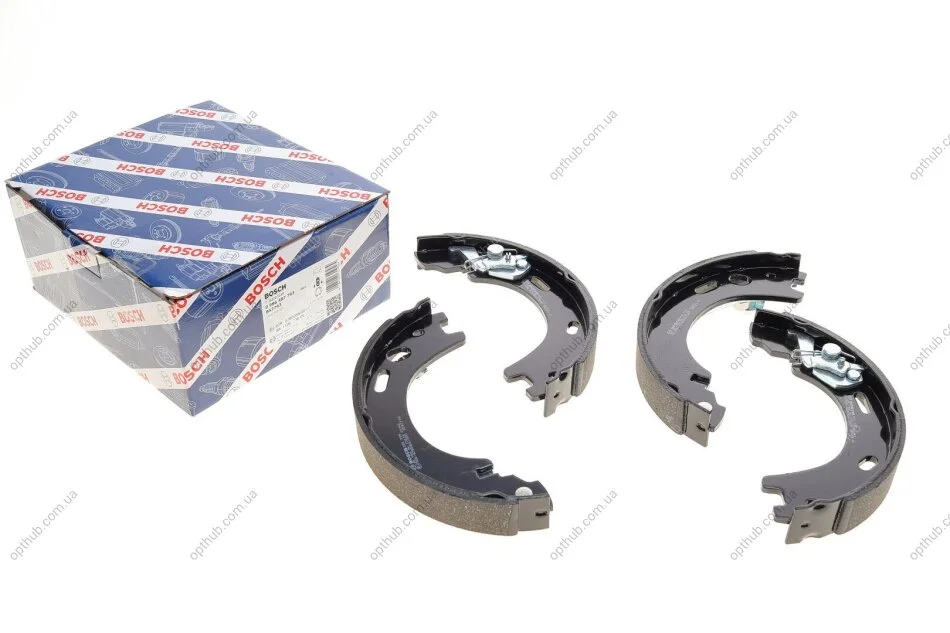 Колодки гальмівні (задні) Land Rover Discovery/Range Rover 04-18 (барабанні) (210x30) (opt-om) BOSCH 0 986 487 793 (фото 1)