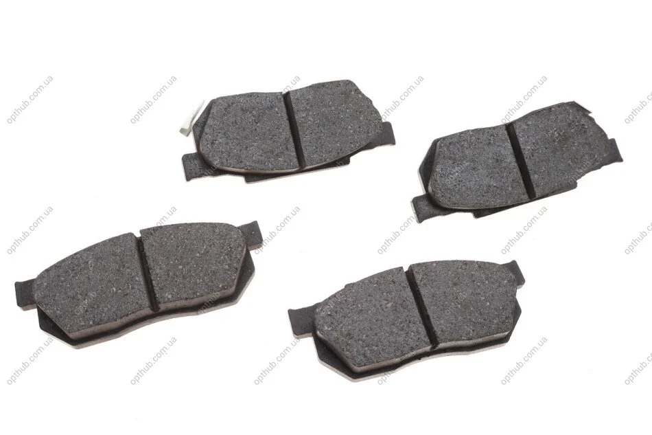 Колодки гальмівні (передні) Honda Civic IV/Jazz III/Prelude II 1.3-1.8 83-08 UA63 BOSCH 0 986 490 440 (фото 1)