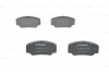 Комплект гальмівних колодок передн, FORD TRANSIT 1.6/2.0/2.5D 09.85-09.92 BOSCH 0986491410 (фото 2)