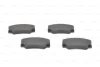 Комплект гальмівних колодок передн, FORD TRANSIT 1.6/2.0/2.5D 09.85-09.92 BOSCH 0986491410 (фото 6)