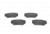 Комплект гальмівних колодок передн, FORD TRANSIT 1.6/2.0/2.5D 09.85-09.92 BOSCH 0986491410 (фото 7)