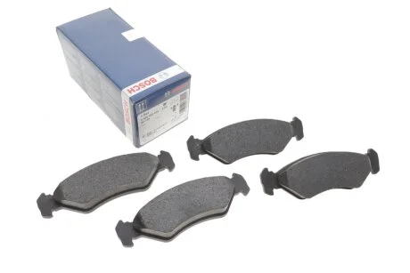 Колодки гальмівні (передні) Ford Fiesta 89-02 UA63 BOSCH 0 986 492 020