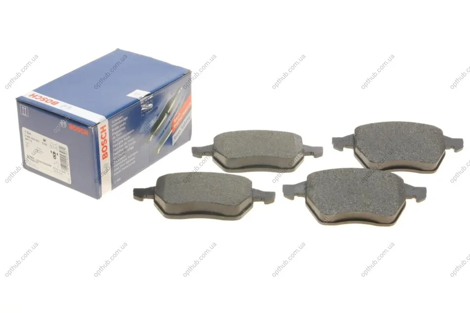 Колодки гальмівні (передні) Ford Galaxy 95-15/Seat Alhambra 96-10/VW Sharan 95-10 UA63 BOSCH 0 986 494 003 (фото 1)