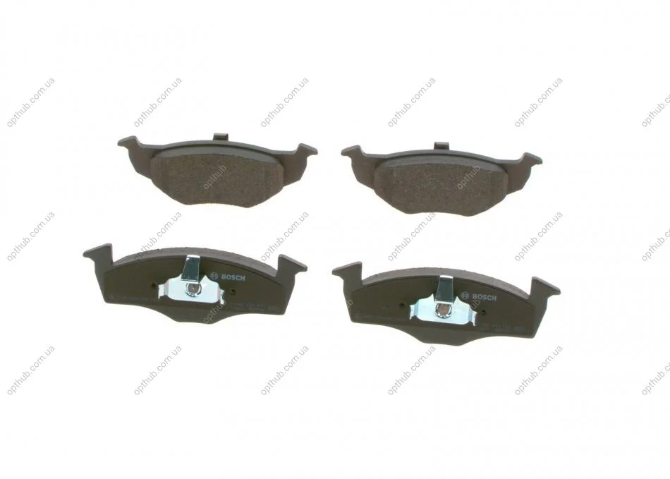 Колодка гальм. диск. SEAT IBIZA IV (6L1), SKODA FABIA (6Y2) передн. (вир-во Bosch) BOSCH 0 986 494 005 (фото 1)