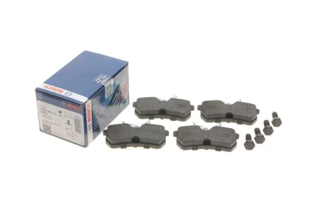 Колодки гальмивни (задни) Ford Focus 98-05/Fiesta V/VI 05- UA63 BOSCH 0 986 494 011