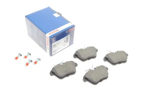 Колодки гальмівні (задні) Alfa Romeo 156/164/166 92-07 (opt-om) BOSCH 0 986 494 020