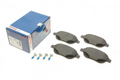 Колодка торм. диск. CITROEN C3, C4, PEUGEOT 207, 307 передн. (пр-во Bosch) BOSCH 0 986 494 038