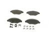 Колодка гальм. диск. PEUGEOT 206 передн. (вир-во Bosch) BOSCH 0 986 494 039 (фото 1)