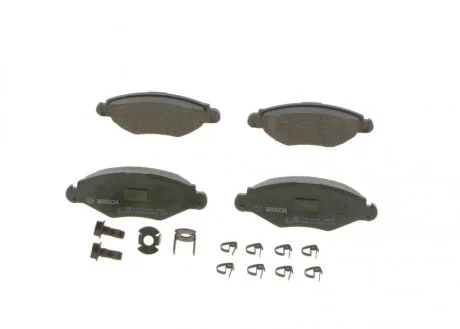 Колодка гальм. диск. PEUGEOT 206 передн. (вир-во Bosch) BOSCH 0 986 494 039