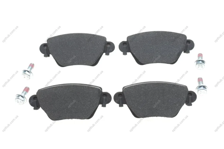 Колодка гальм. диск. FORD MONDEO, RENAULT KANGOO задн. (вир-во Bosch) BOSCH 0 986 494 046 (фото 1)