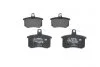 Колодка гальм. диск. AUDI 100 (44, 44Q, C3, 4A, C4) задн. (вир-во Bosch) BOSCH 0 986 494 059 (фото 1)