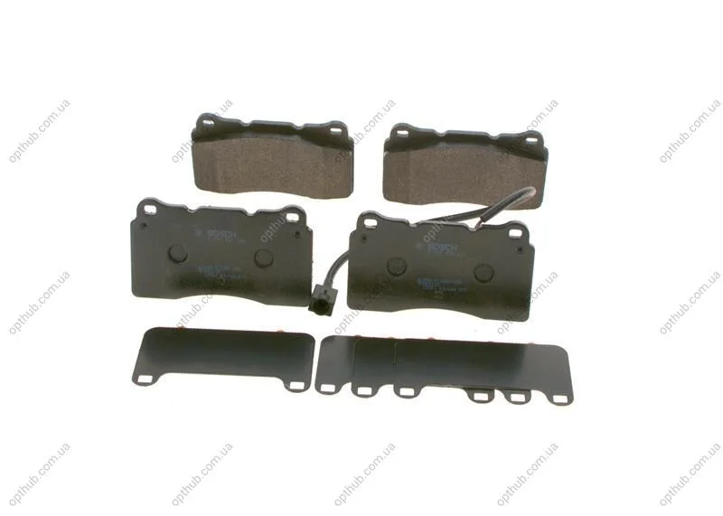 Гальмівні колодки дискові BOSCH 0986494069 (фото 1)
