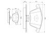 Колодки гальмівні (передні) Ford Focus/Mazda 3/Volvo C30/C70/S40/V50/Opel Vectra C 05-14/V4 UA63 BOSCH 0 986 494 077 (фото 2)