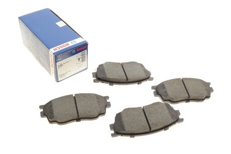 Колодки гальмівні (передні) Mazda 6 02-07 UA63 BOSCH 0 986 494 078