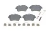 Колодка гальм. диск. MERCEDES A-CLASS (W169) передн. (вир-во Bosch) BOSCH 0 986 494 087 (фото 1)