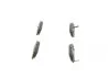 Колодки гальмівні (задні) Renault Koleos/Nissan Juke/Qashqai/X-Trail/Suzuki 08- (Akebono) UA63 BOSCH 0 986 494 090 (фото 3)